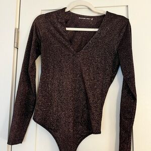 Abercrombie long Sleeve Bodysuit